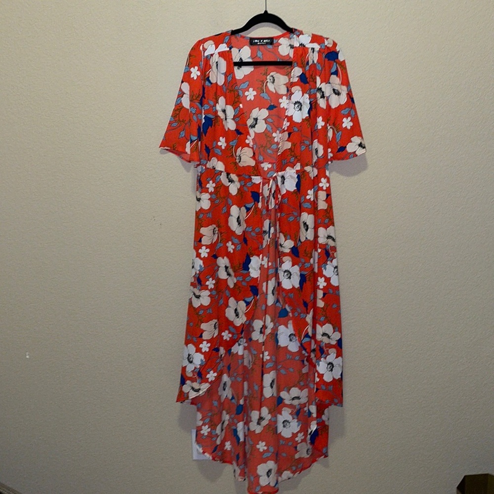 Love Kuza floral robe
